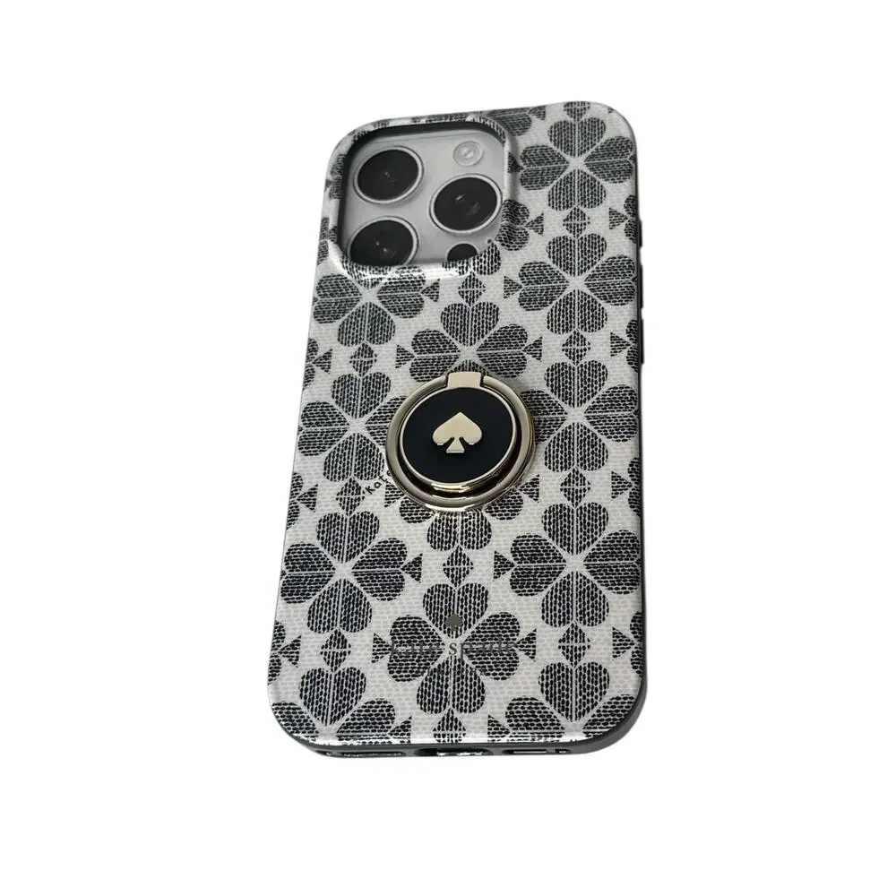Kate Spade Spade Flower Stability Ring And Case iPhone 16